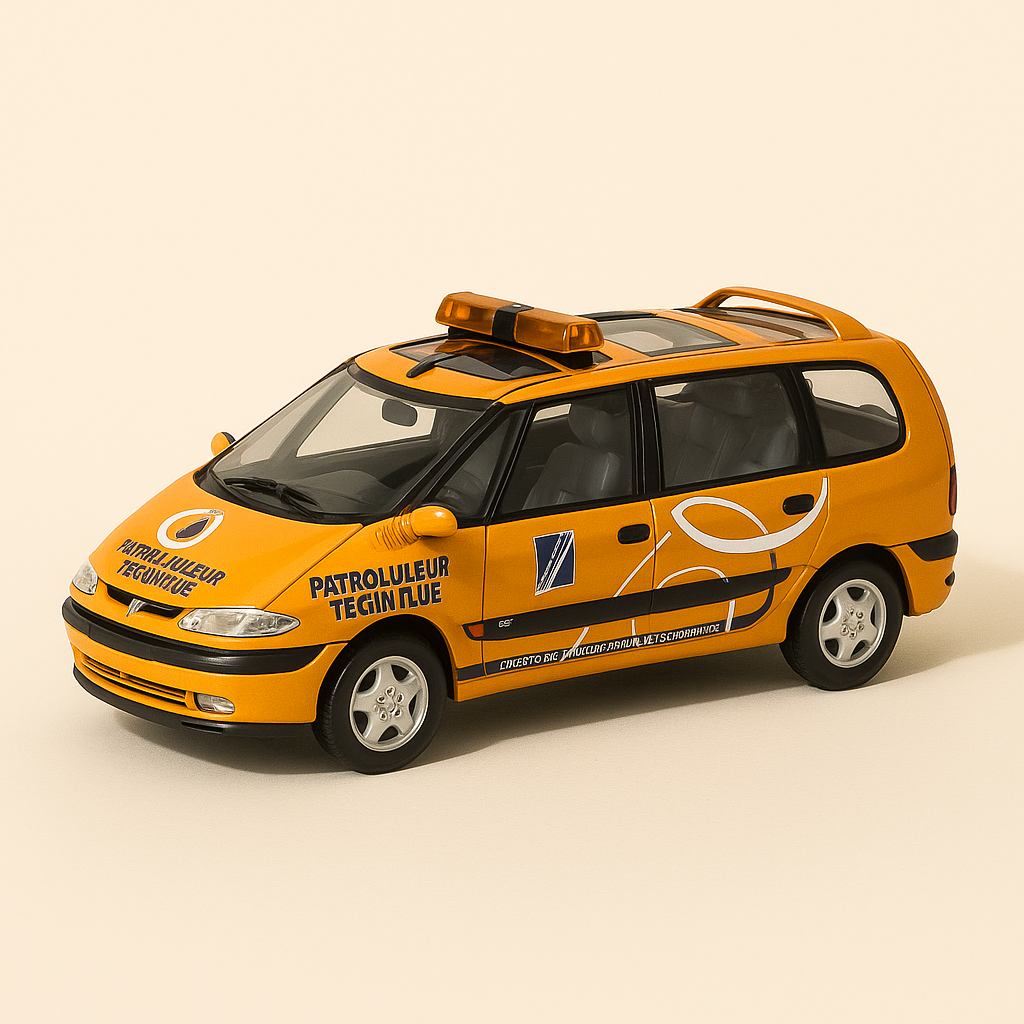 Renault Espace 3 orange de 2001 - DDE patrouilleur technique