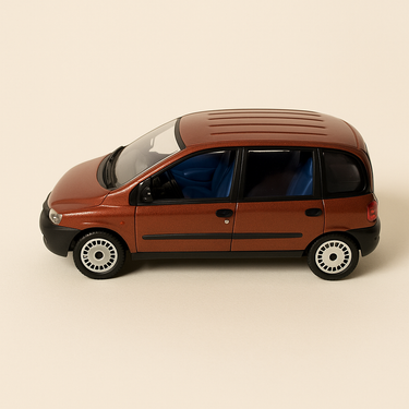 Fiat Multipla marron - Majorette - Image haute qualité