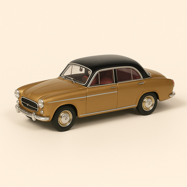 Fiat 1900 Granluce marron et toit noir de 1952 - Image haute qualité