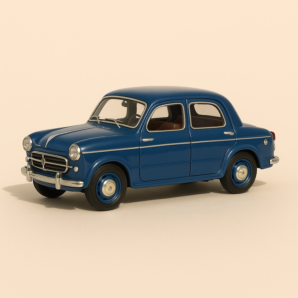 Fiat 1100-103 blue from 1953 - ORO series