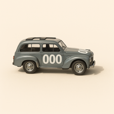 Fiat 500c belvédere grise - BRUMM - Image haute qualité