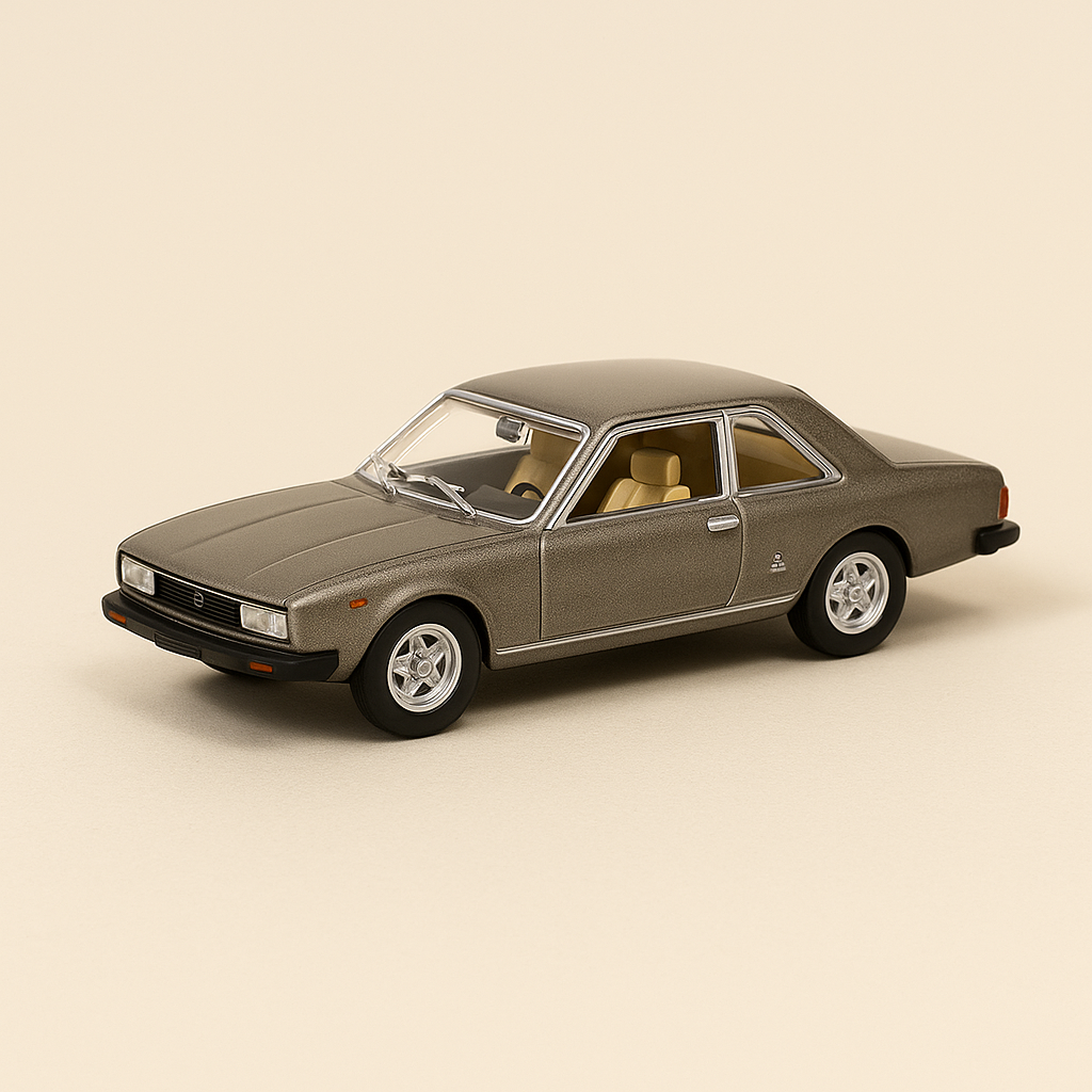 Fiat 130 Coupé Grau von 1971 - Starlines Modelle Sammlung