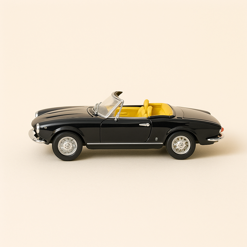 Fiat 124 noire - collection Starline models