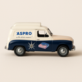 Renault Colorale ASPRO bleue, rose et blanche - Image haute qualité