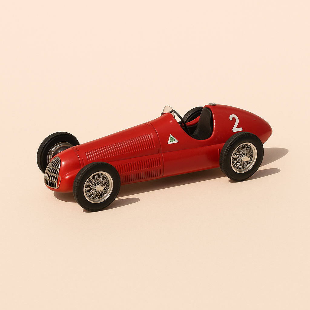 Alfa Roméo 158 rout Nummer 2 Formel 1 vum 1950