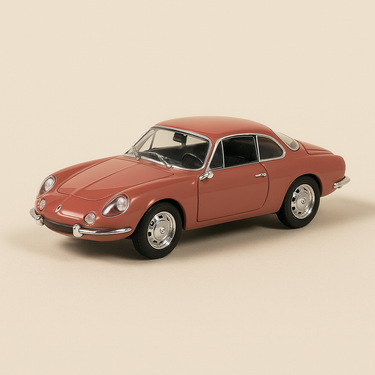 Renault Alpine coupé GTA rose foncée voir violette de 1963 - Image haute qualité