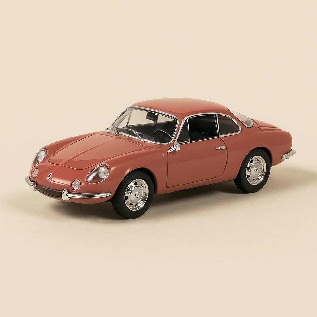 Renault Alpine coupé GTA rose foncée voir violette de 1963
