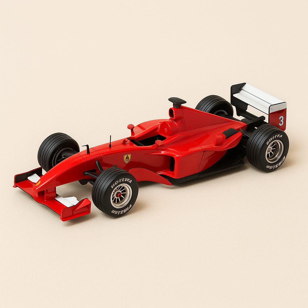 Ferrari F2001 rout Nummer 1 - Formel 1 - Grand Prix vun Italien 2001