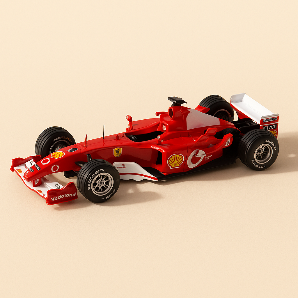 Ferrari F2004 rout Nummer 2 aus 2004 - Formel 1