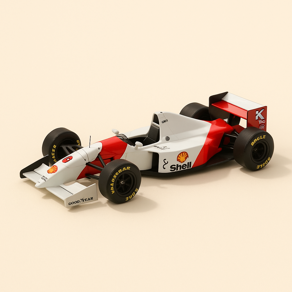 McLaren MP 4/8 orange and white number 8 from 1993