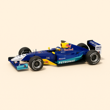 Sauber C23 bleue et bleue numéro 12 de 2004 - Formule 1 - Image haute qualité