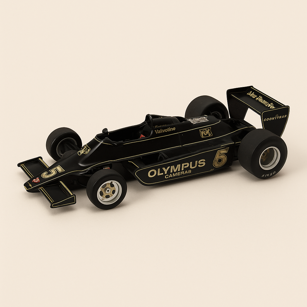Lotus 79 noire numéro 5 de 1978 - Formule 1 (Mario Andretti)