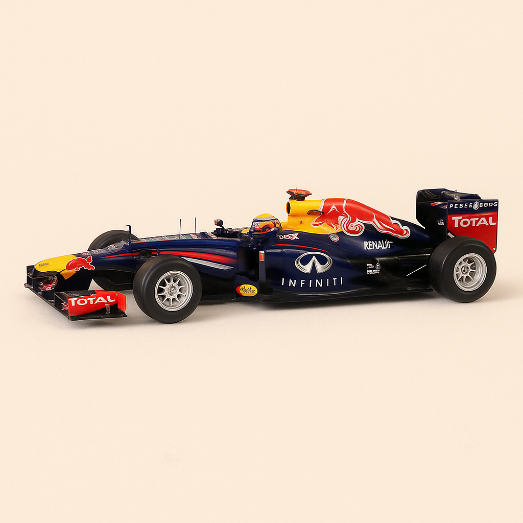 Red Bull RB9 bleue de 2013 - Formule 1 - Sebastian Vettel