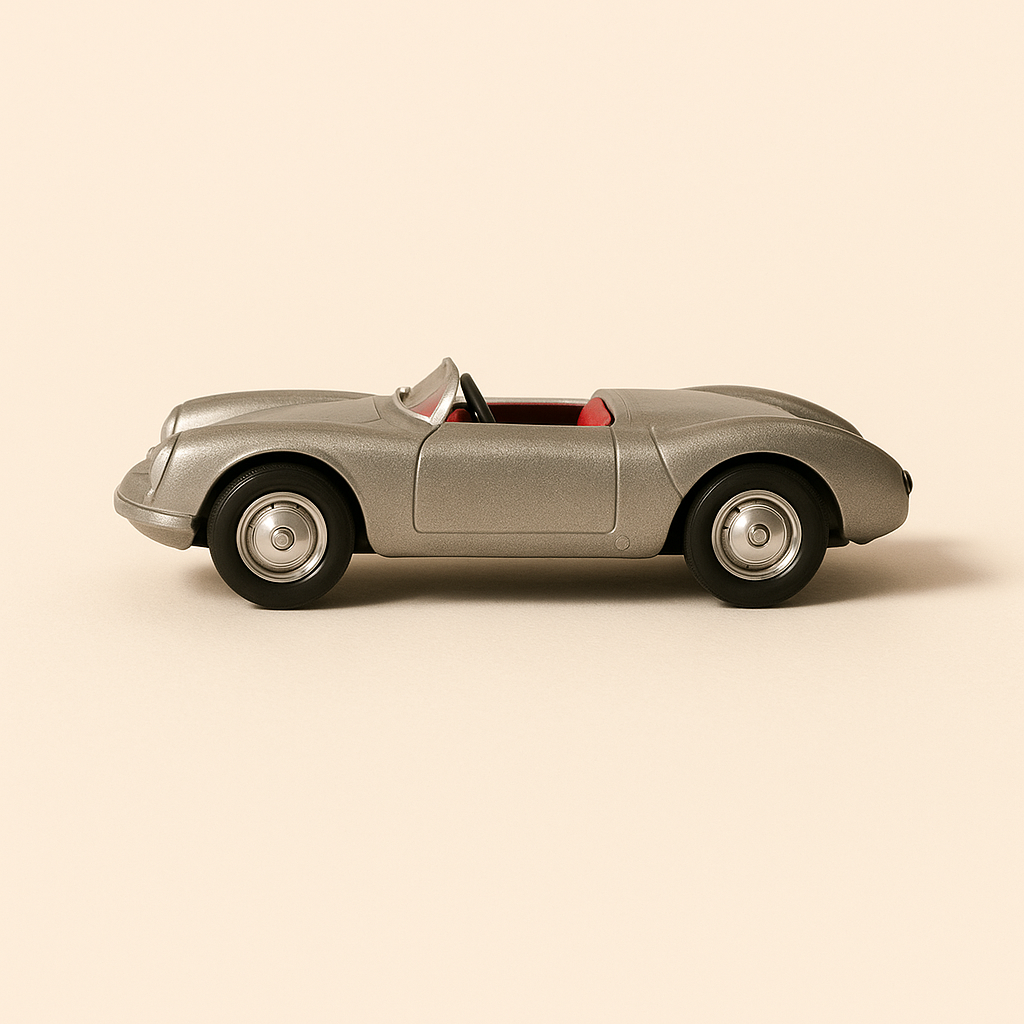 Porsche type RS Spider grise numéro 2 - SOLIDO (fabrication française)
