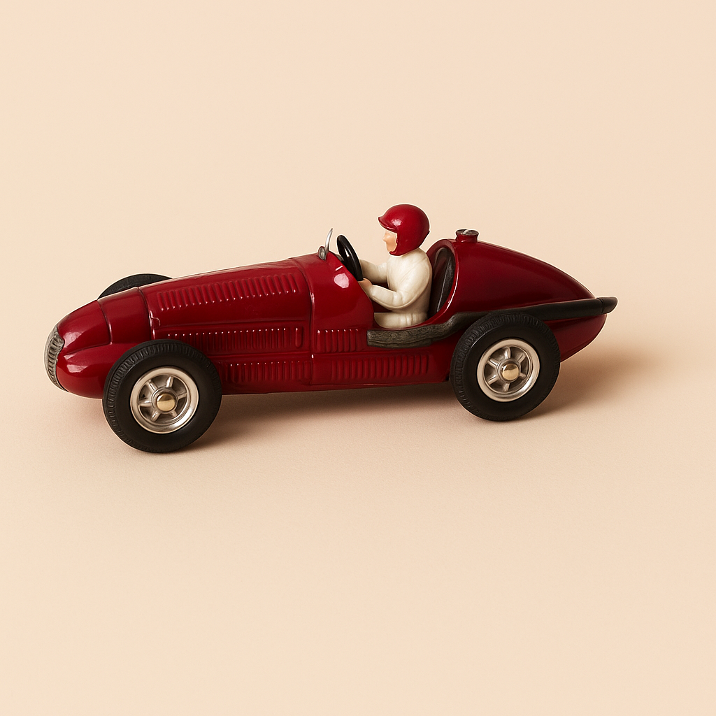 Maserati 250 roude Nummer 6 - SOLIDO (franséisch Fabrikatioun)