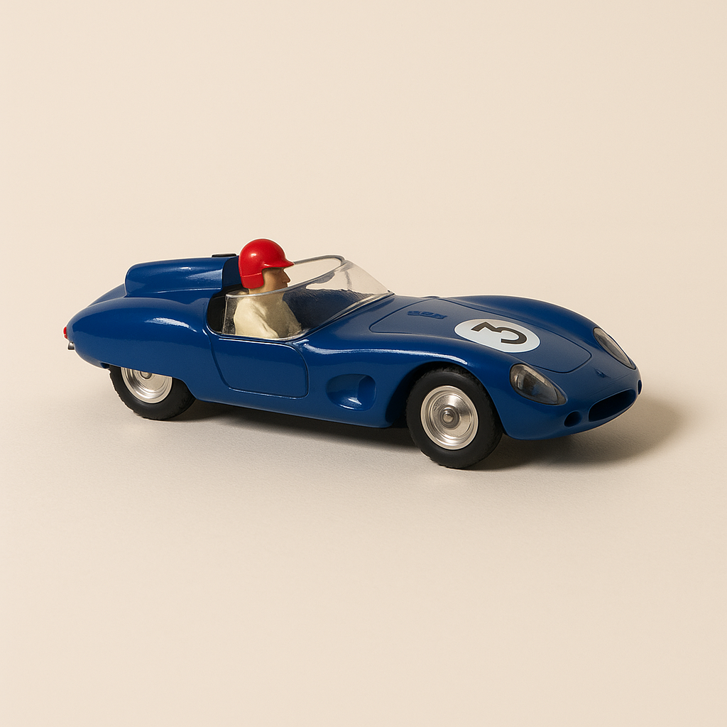 Panhard DB Panhard bleue numéro 46 - SOLIDO (fabrication farnçaise)