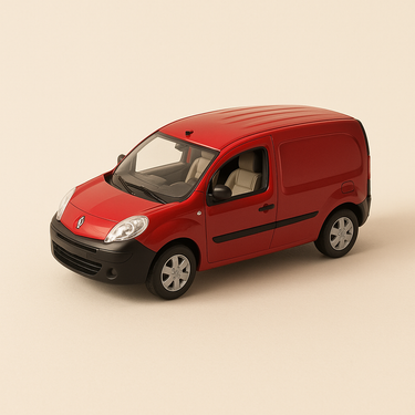 Renault Kangoo express rouge (coffret boite rectangle) - Image haute qualité