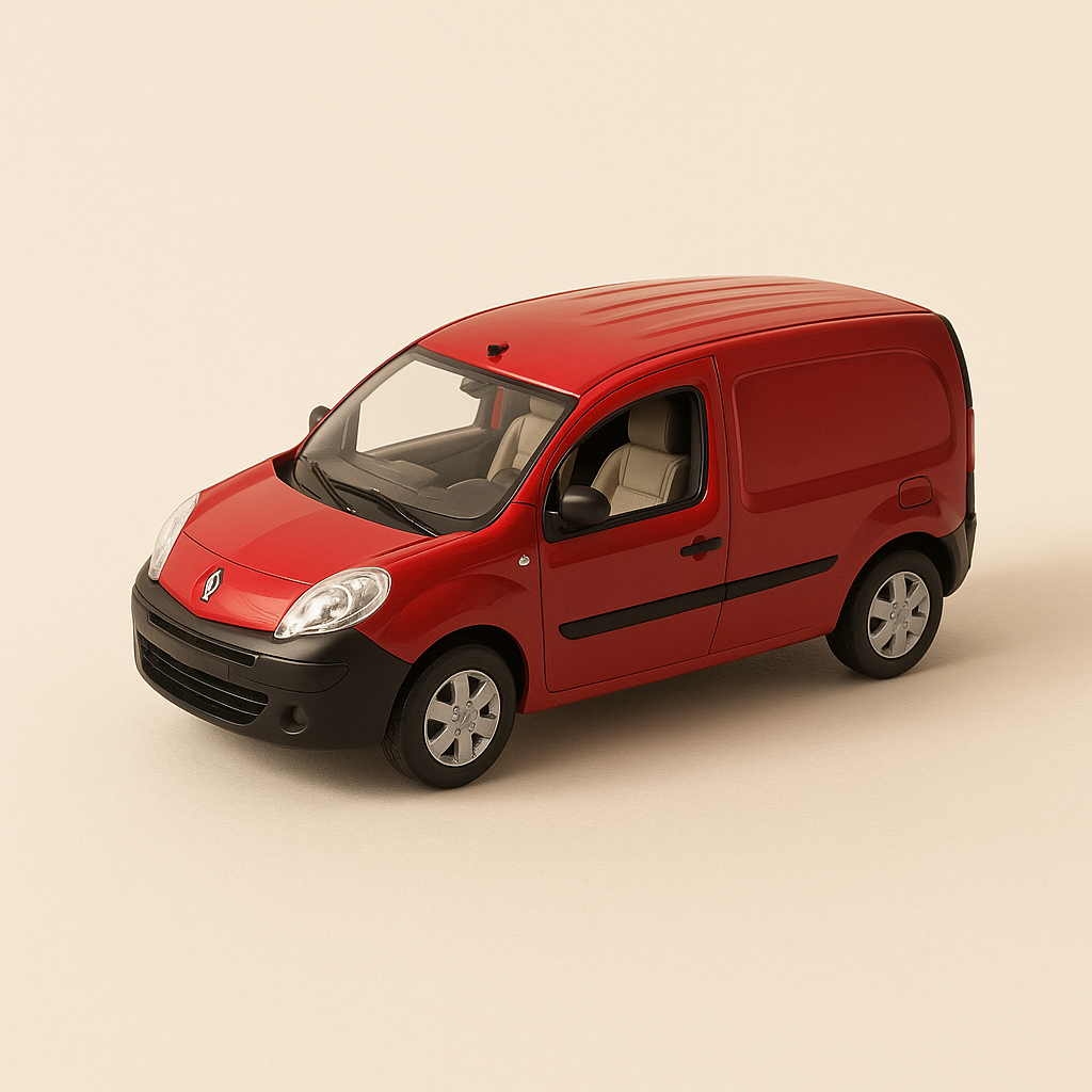 Renault Kangoo express rouge (coffret boite rectangle)