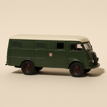 Camion Berliet GLB 19R Aérazur car de CRS (collection Hachette) - Image haute qualité