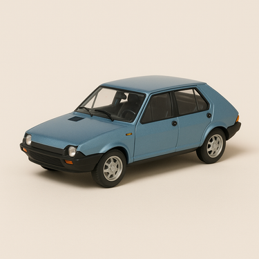 Fiat Ritmo 75CL bleue de 1979 - Image haute qualité