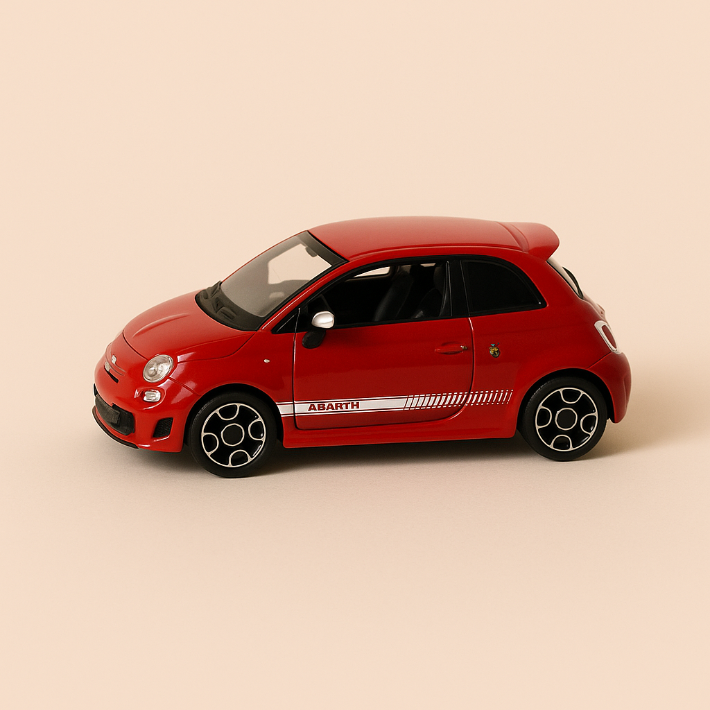 Fiat Abarth 500 rouge - Burago
