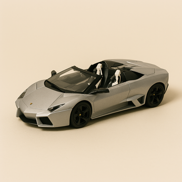Lamborghini Reventon Roadster grise de 2009 - Image haute qualité