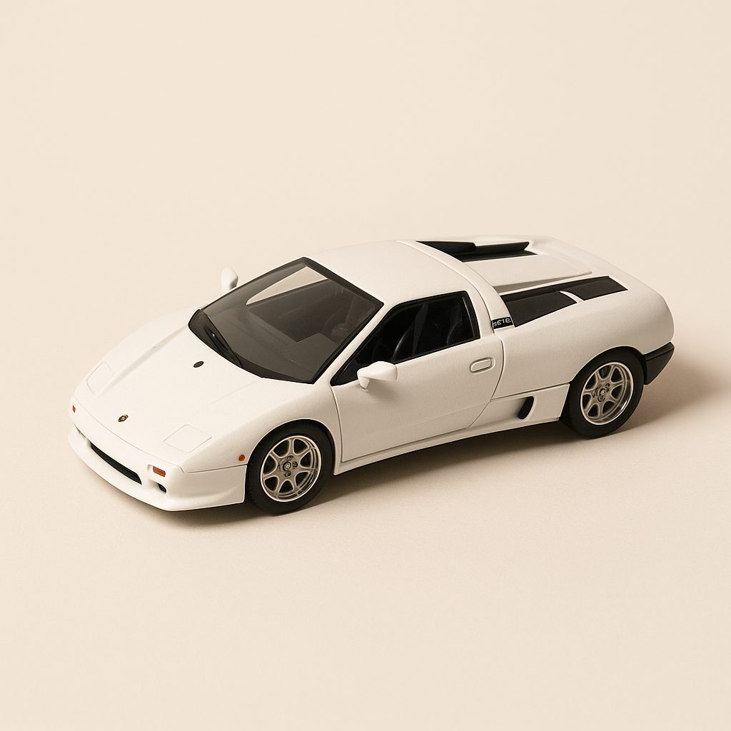 1988 White Lamborghini P 140