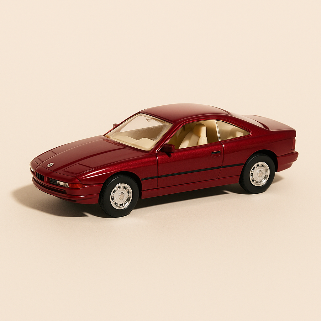 BMW 850I rouge foncée - bordeaux - MAISTO