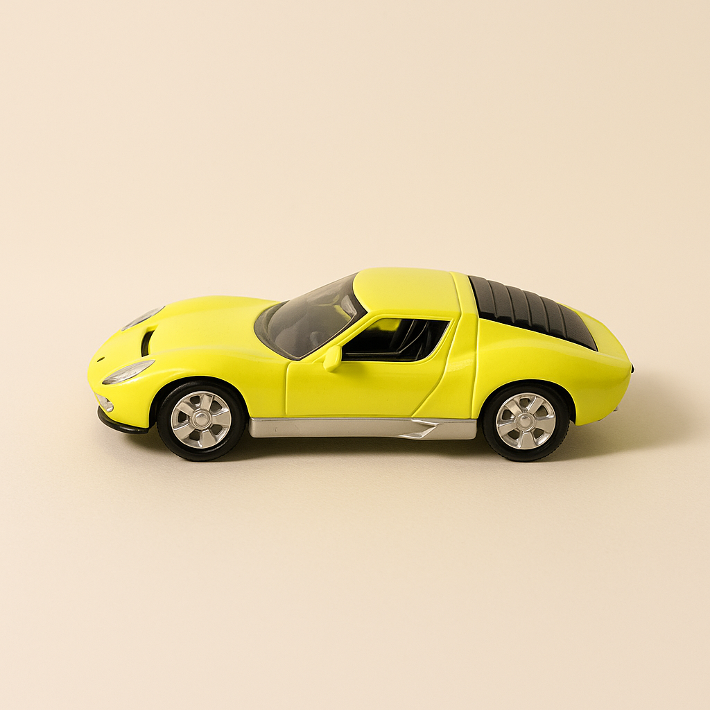 Yellow Lamborghini Miura - Mondo Motors