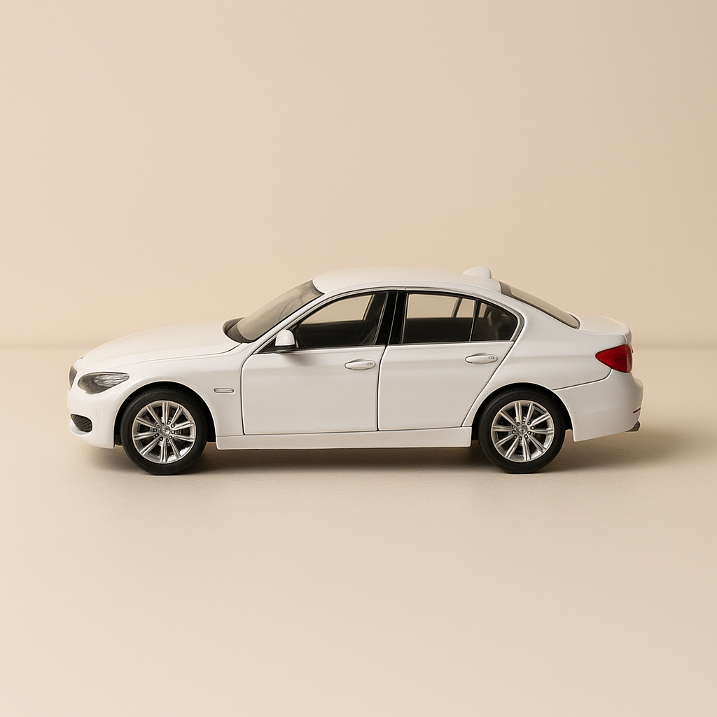 BMW série 5 blanche - Mondo Motors
