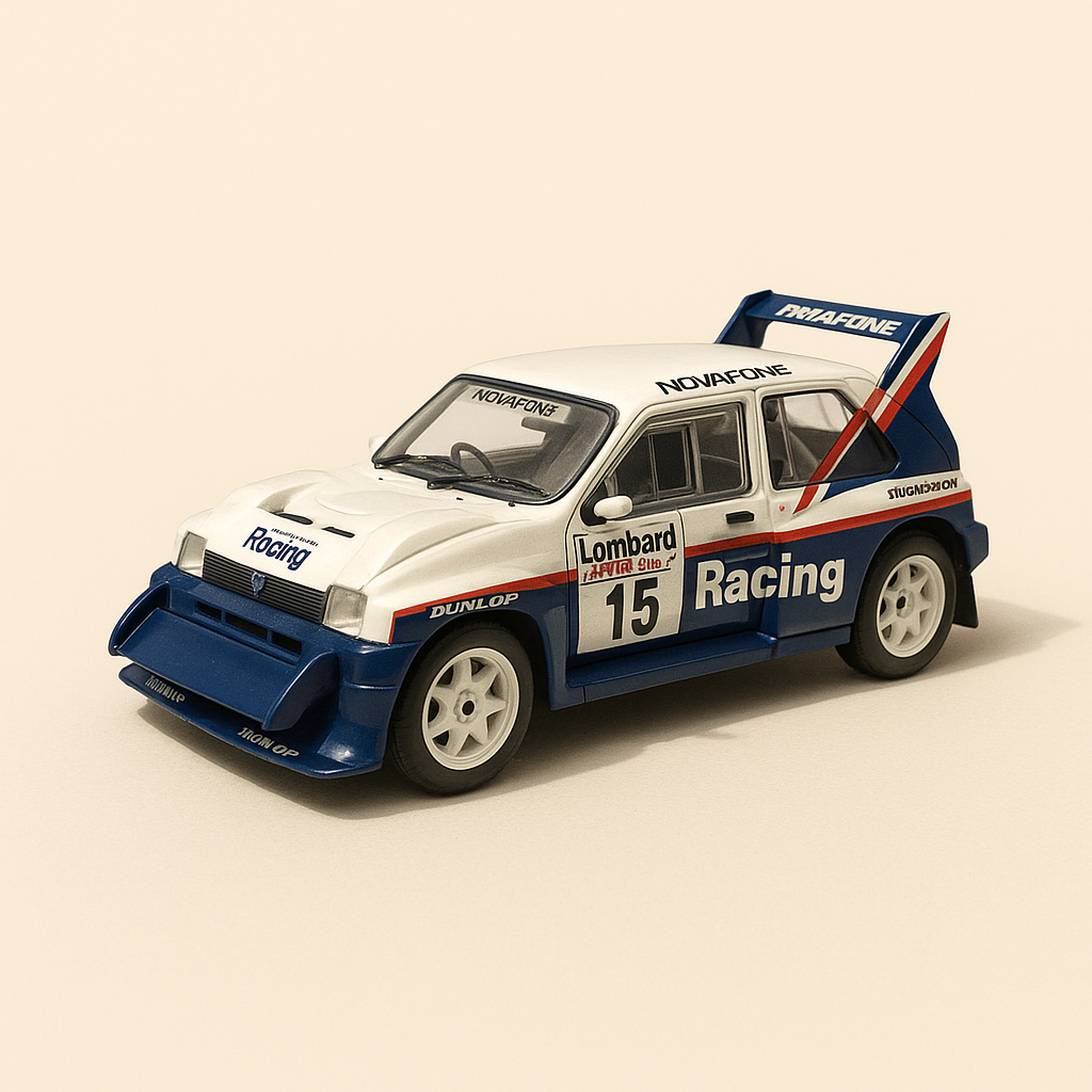 Lancia Stratos czerwony, czarny i biały numer 4 - Rajd San-Rémo 1978