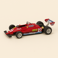 Ferrari F126 C2 rouge numéro 27 - Formule 1 (Altaya) - Image haute qualité