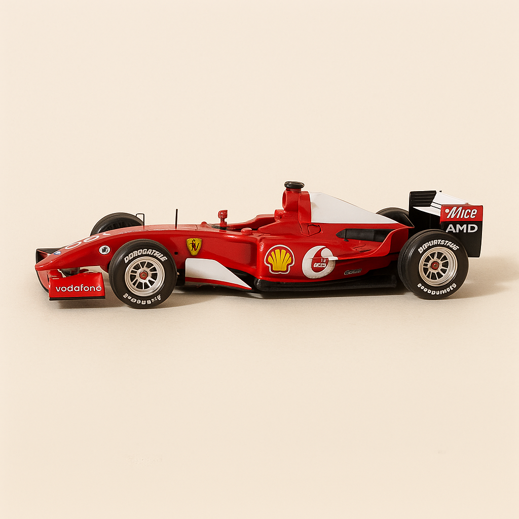 Ferrari F2005 rout Nummer 2 vum Joer 2005 - Formel 1 (Altaya)