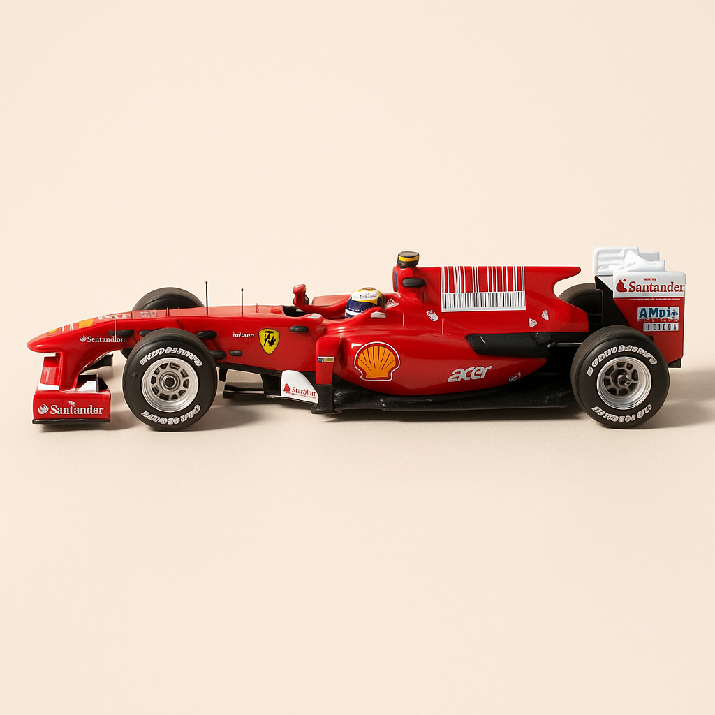 Ferrari F10 rout Nummer 8 - Formel 12 (Altaya)