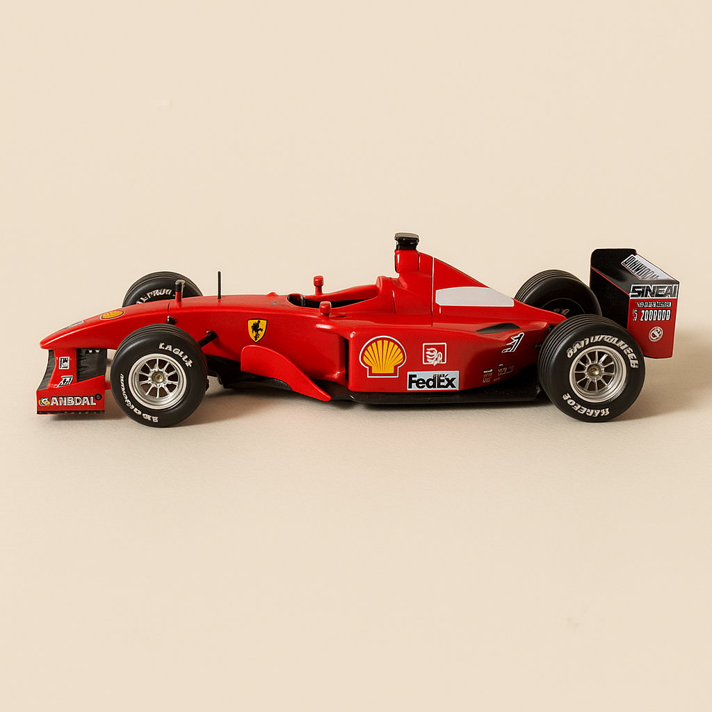 Ferrari F1 2000 rout Nummer 3 vum Joer 2000 - Fórmula 1 (Altaya)