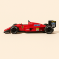 Ferrari f1-88c rougr numéro 28 de 1988 - Formule 1 (Altaya) - Image haute qualité