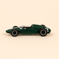Photo professionnelle de la voiture miniature Cooper Climax T51 Verte De 1959 Formule 1 - Image clean haute qualité