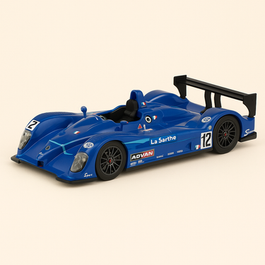 Photo professionnelle de la voiture miniature Courage C60 Hybrid De 2005 24 Heures Du Mans - Image clean haute qualité