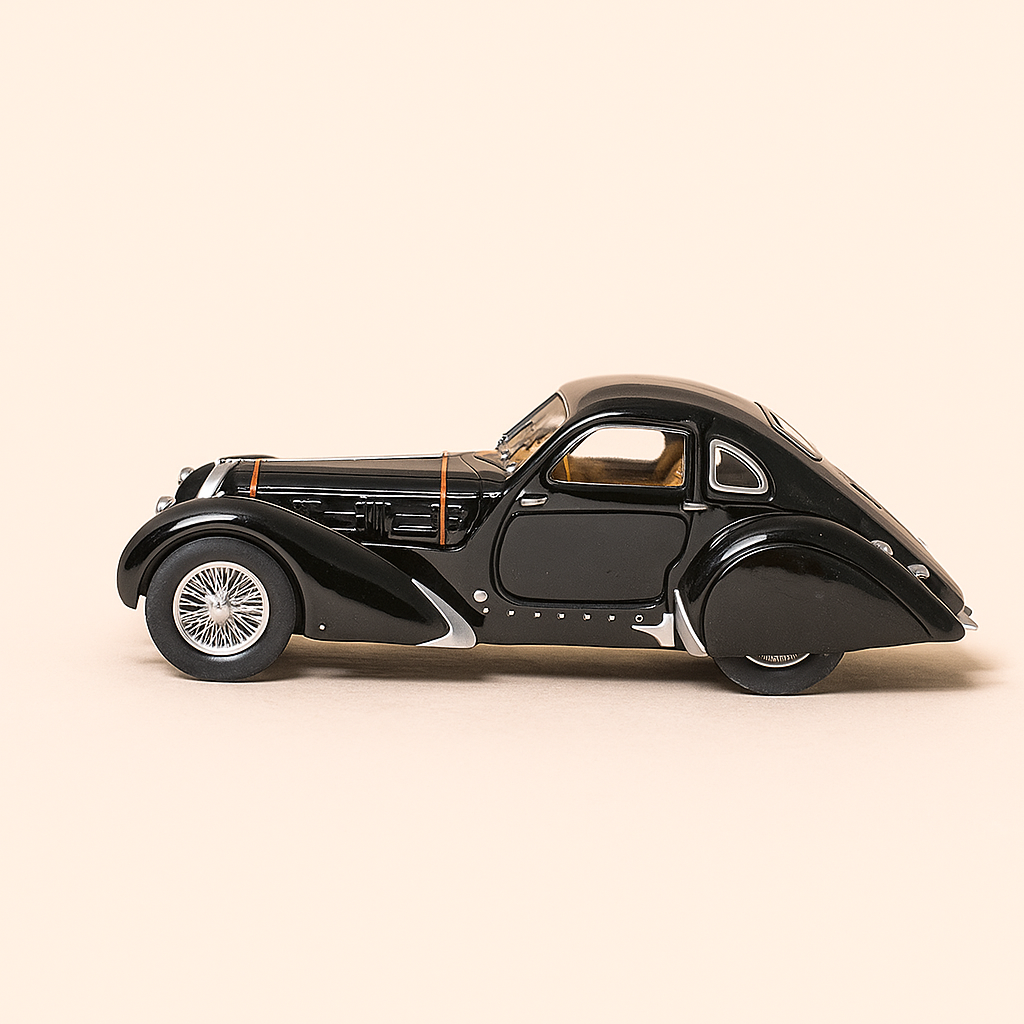 Delage D6-70 schwaarz vun 1936