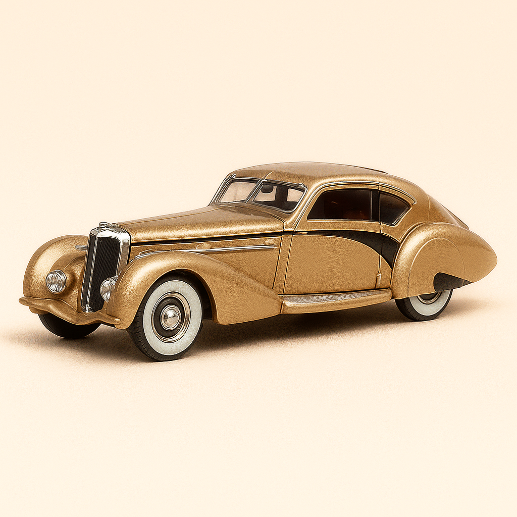 Delage D8 120 Letourneur et Marchand marron de 1939
