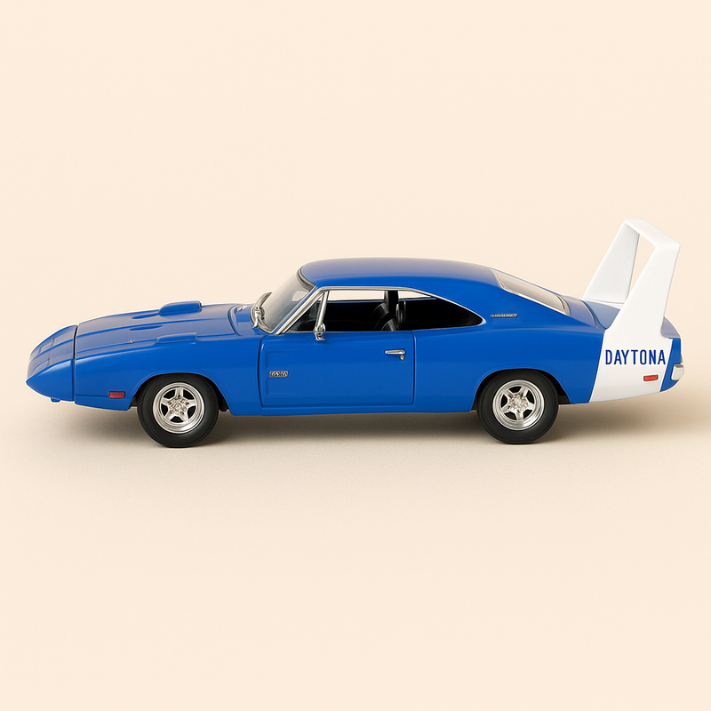 Dodge Charger Daytona BLEUE aus dem Jahr 1969 (amerikanisches Auto)