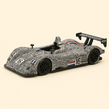 Photo professionnelle de la voiture miniature Dome S101 De 2002 24 Heures Du Mans - Image clean haute qualité
