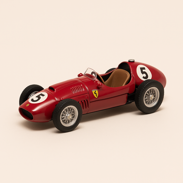 Photo professionnelle de la voiture miniature Ferrari 246 F1 Numero 5 Formule 1 Grand Prix Des Pays Bas Dutch - Image clean haute qualité