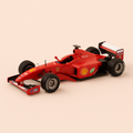 Photo professionnelle de la voiture miniature Ferrari F399 De 1999 - Image clean haute qualité