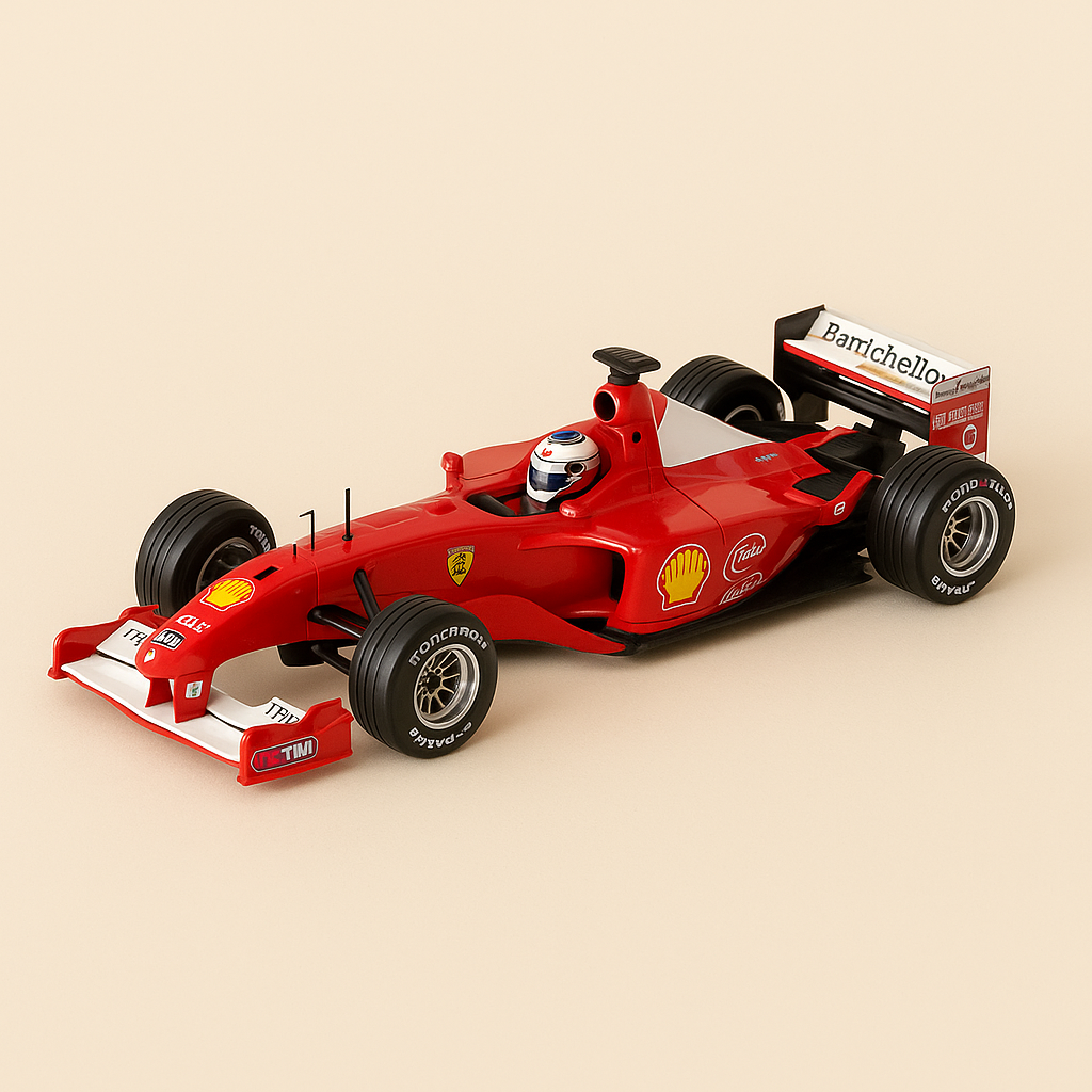 Rout Ferrari Formel 1 Nummer 4 (Rubens Barrichello)