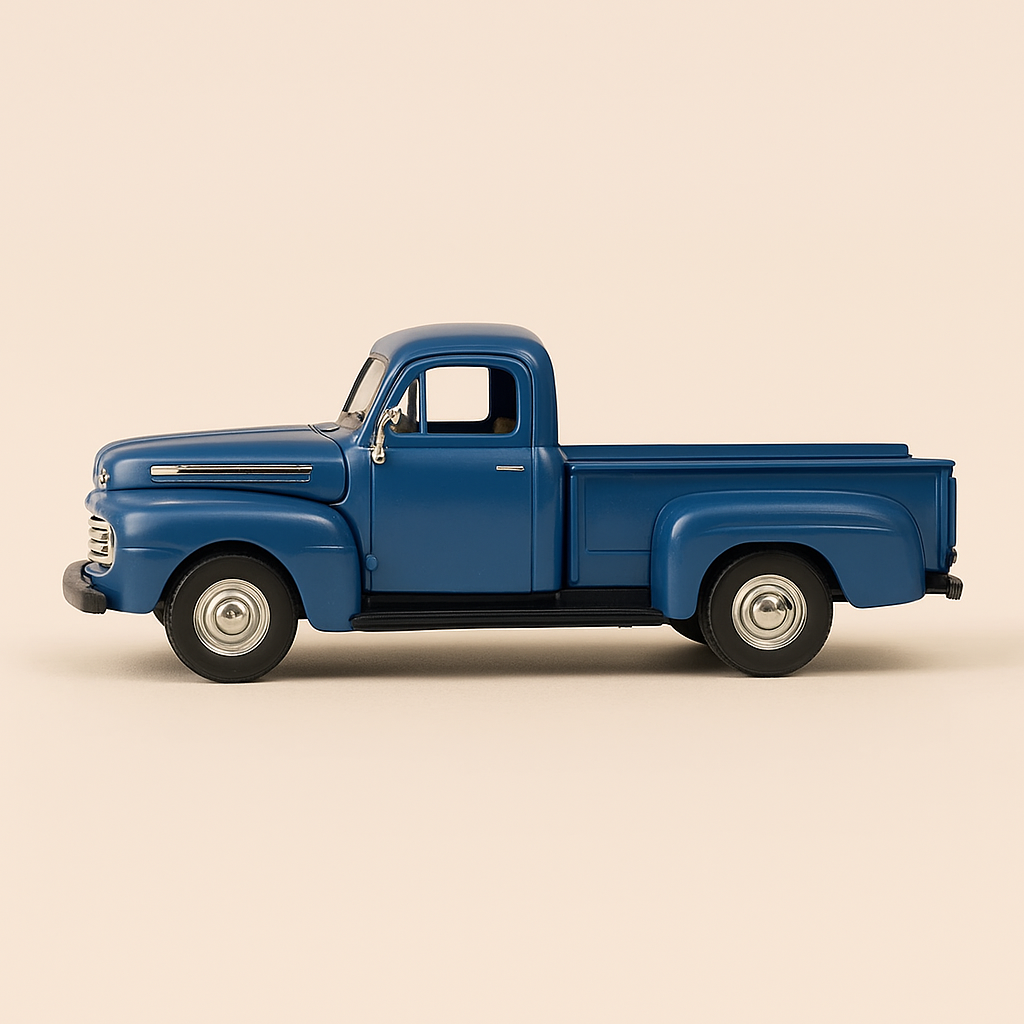 Pickup Ford F-1 blu del 1948 (auto americana)