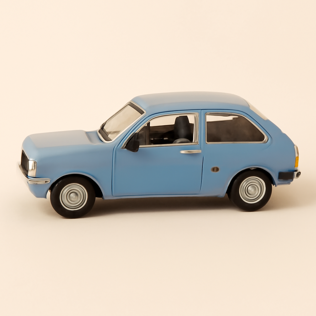 Ford Fiesta blu del 1976