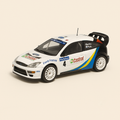 Photo professionnelle de la voiture miniature Ford Focus Wrc - Image clean haute qualité