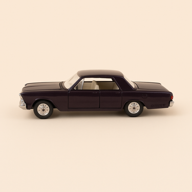 Photo professionnelle de la voiture miniature Ford Galaxie 500 Bordeaux Dinky Toys Edition Atlas - Image clean haute qualité