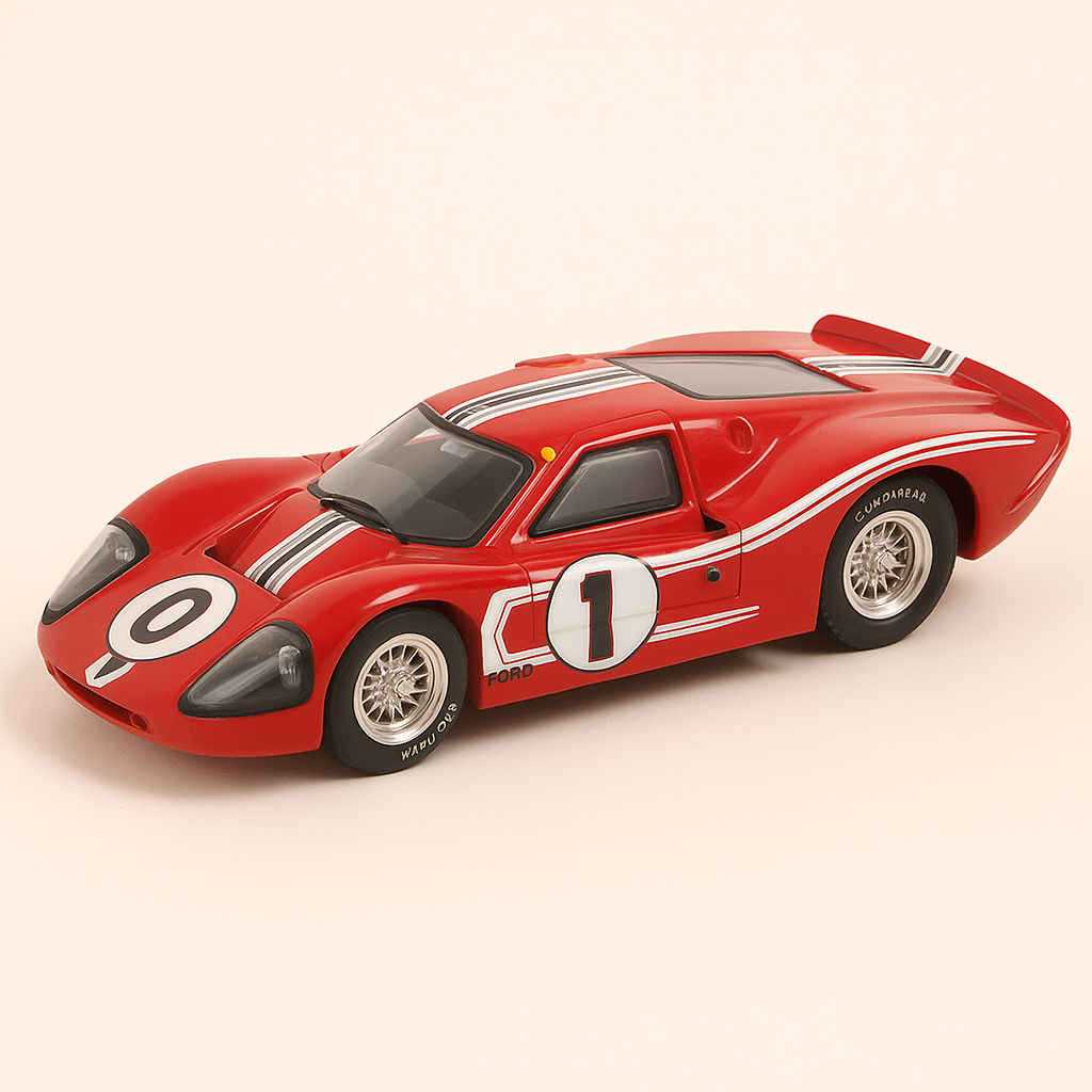 Czerwony Ford MK4 numer 1 (24-godzinny wyścig Le Mans z 1967 r.)